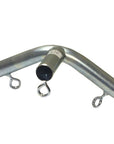 Heavy-duty galvanized steel tent coupler/fitting with eyebolts
