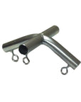Heavy-duty galvanized steel tent coupler/fitting with eyebolts