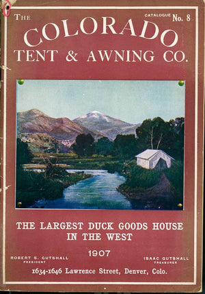 Colorado Tent Company 1907 Catalogue No. 8