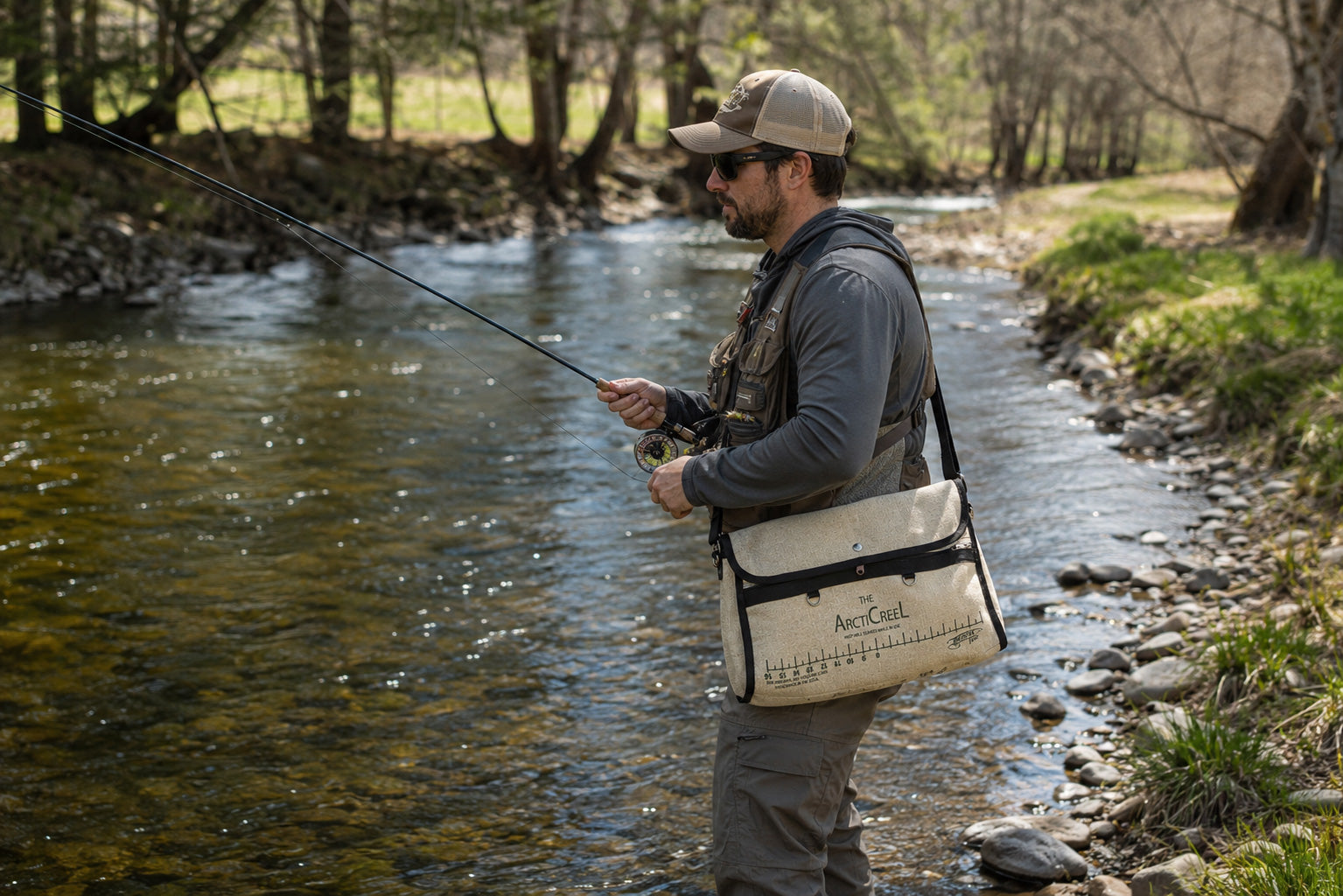Canvas Fishing Creel: The ArctiCreeL | Colorado Tent