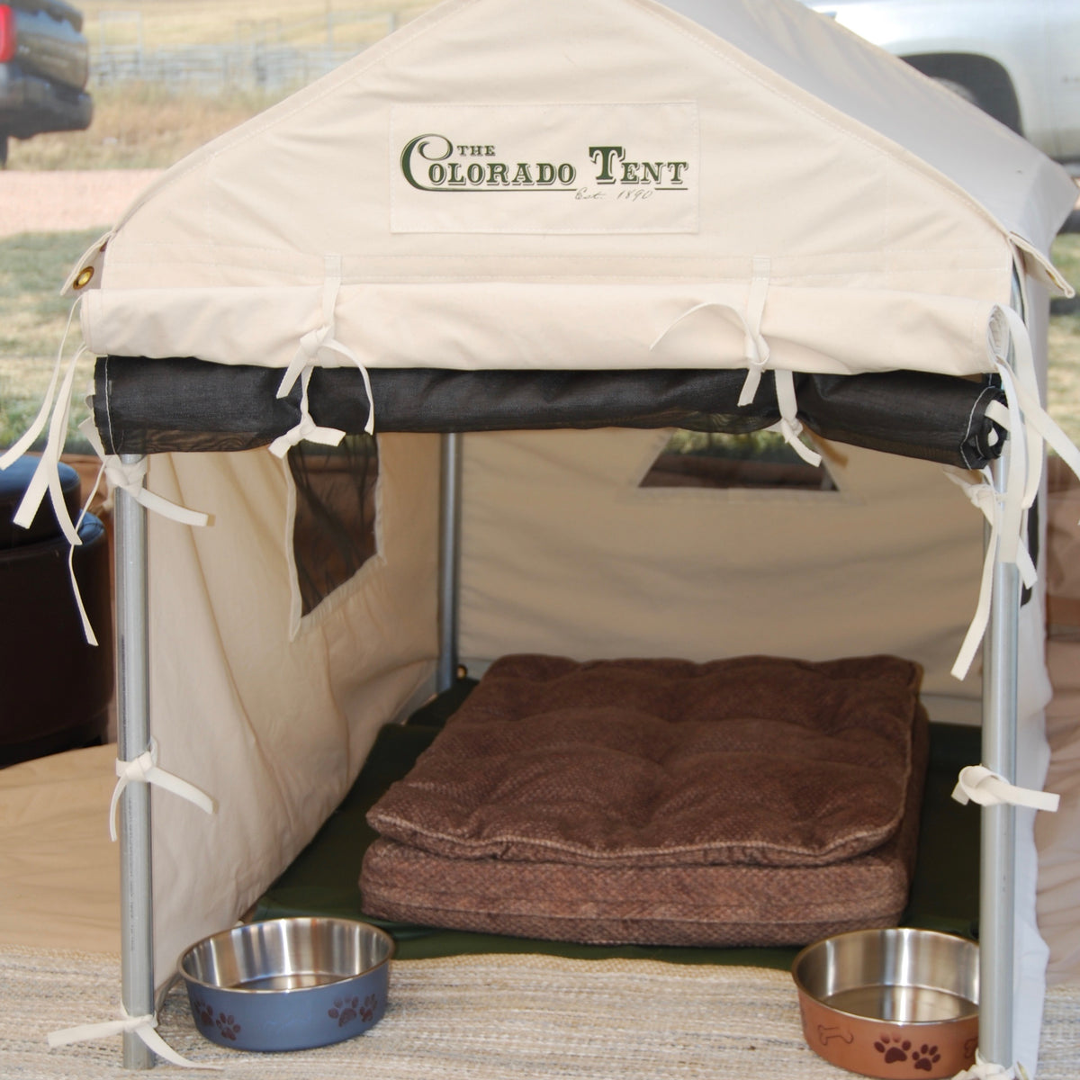 large dog tents Colorado Dog Tent — Canvas Camp Tent for Dogs