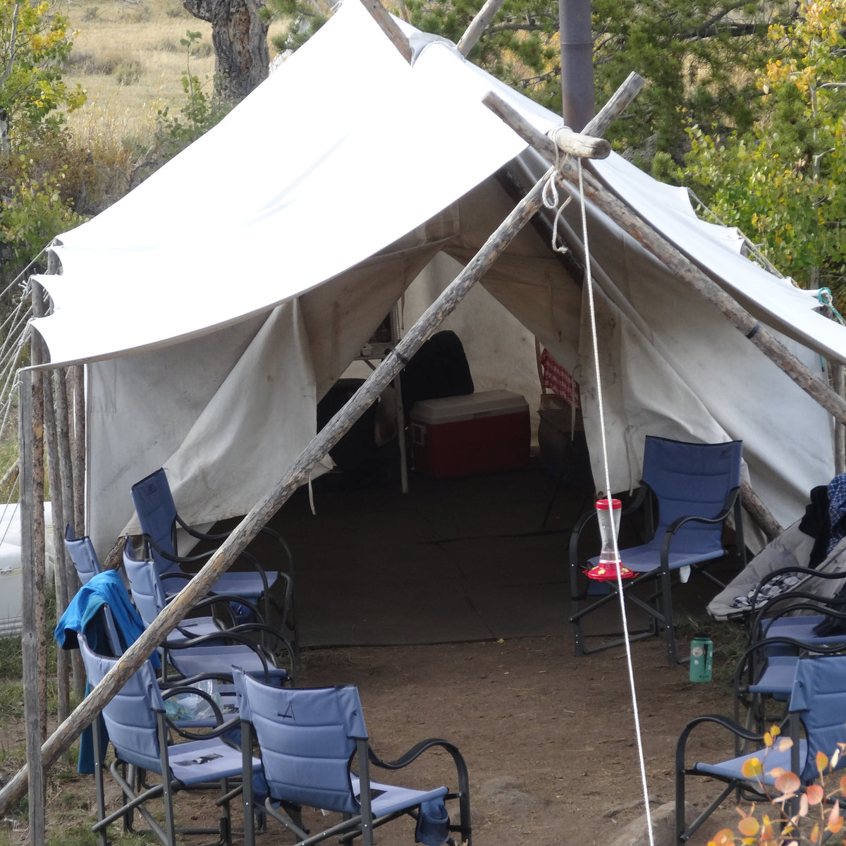 fly tent Wall Tent Fly — Canvas Rain Fly, Made to Order