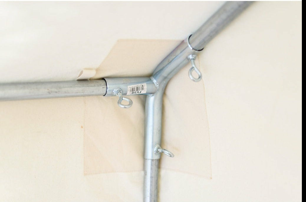 Colorado Wall Tent Frame, galvanized steel with eyebolts.  Formerly Denver Tent
